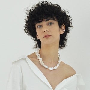 Shell Baroque Pearl Necklace