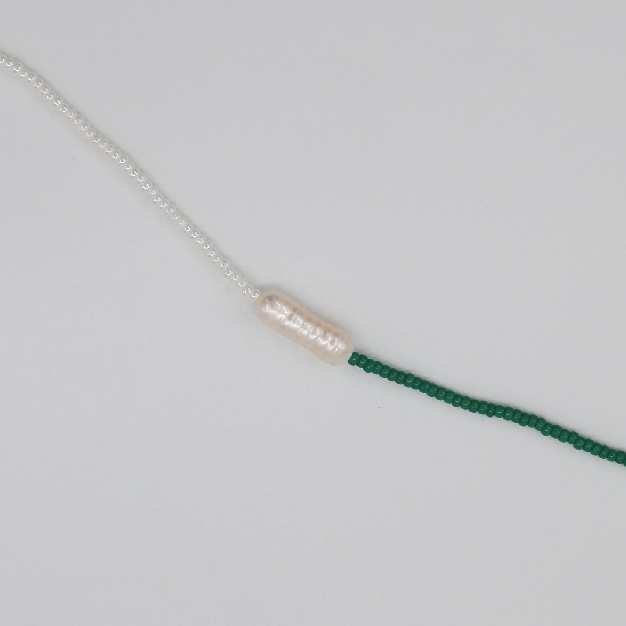 Pearly Two tone Necklace