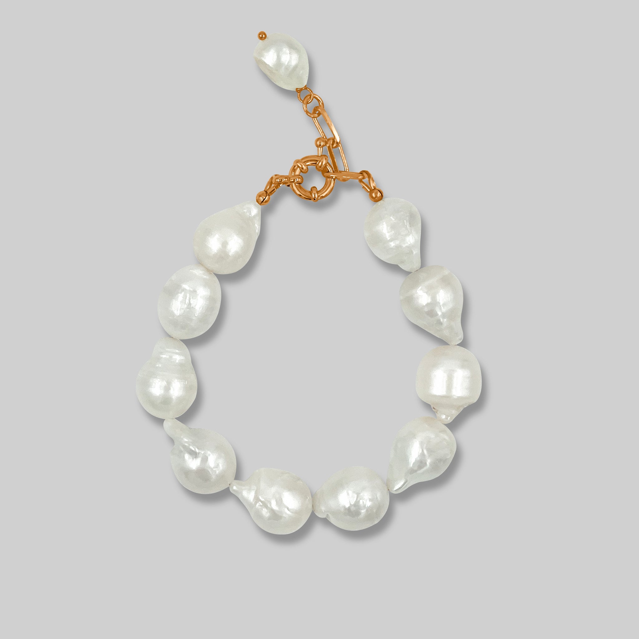 baroque pearl bracelet everyday bracelet arm candy pearl 